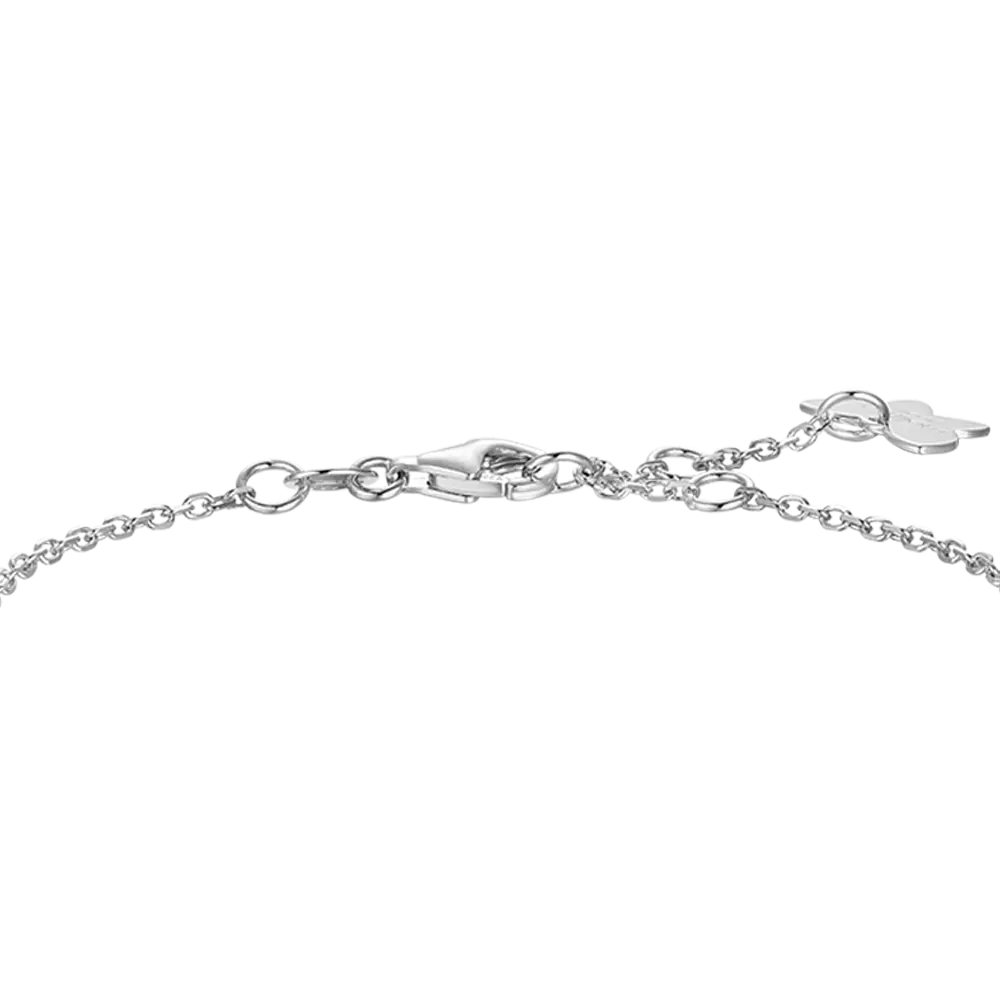 BRACCIALE DONNA IN ARGENTO CON FARFALLA CON ZIRCONI BIANCHI Melitea