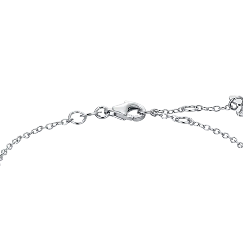 BRACCIALE DONNA IN ARGENTO CON ZIRCONI BIANCHI Melitea