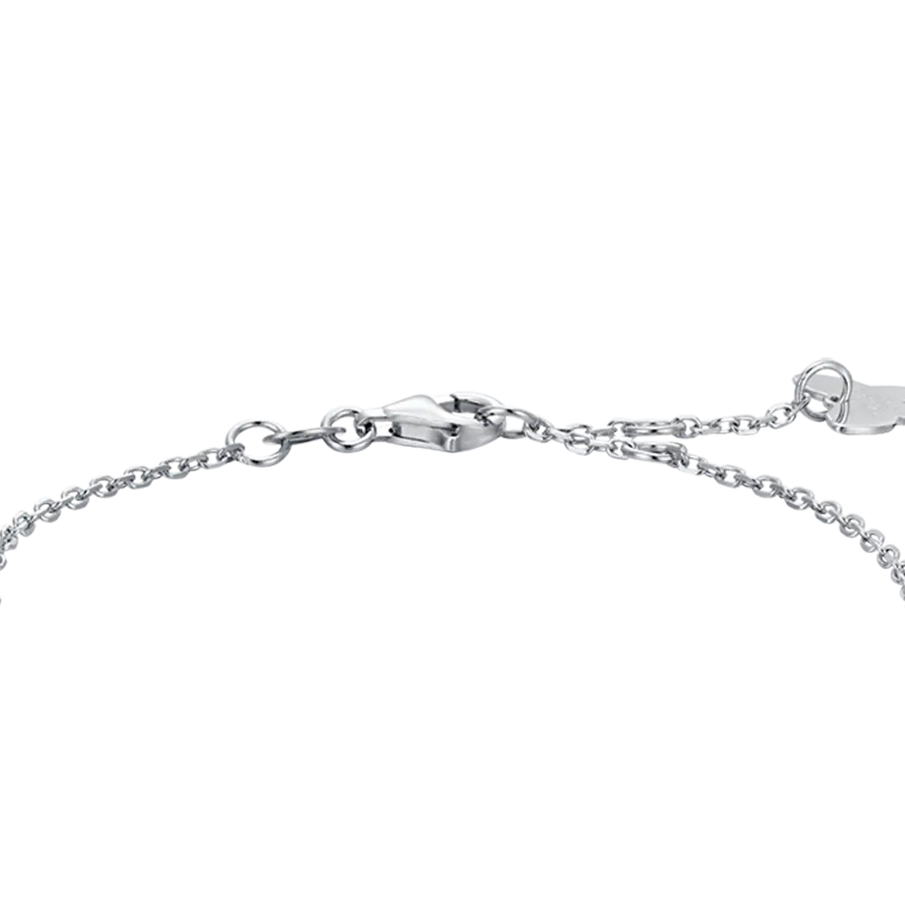 BRACCIALE DONNA IN ARGENTO CON ZIRCONI BIANCHI Melitea
