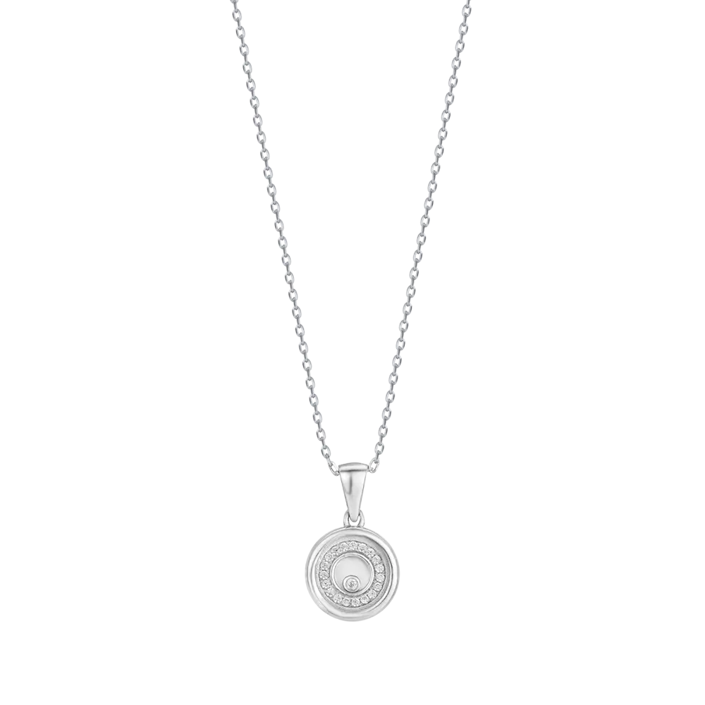 COLLANA IN ARGENTO CON CERCHIO Melitea