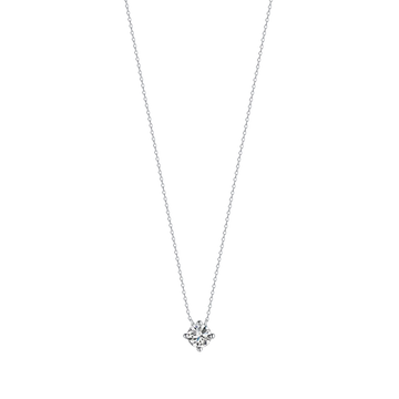 COLLANA IN ARGENTO CON ZIRCONE BIANCO Melitea
