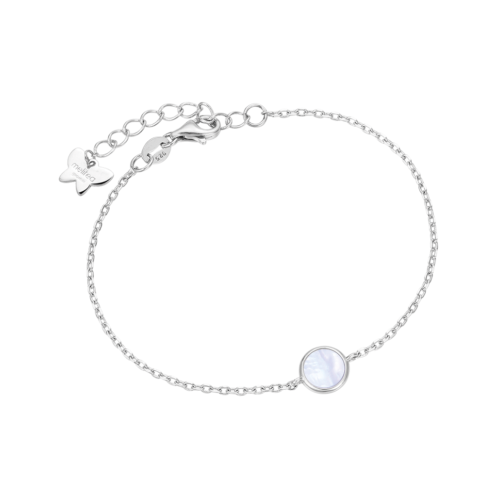 BRACCIALE IN ARGENTO CON CERCHIO Melitea