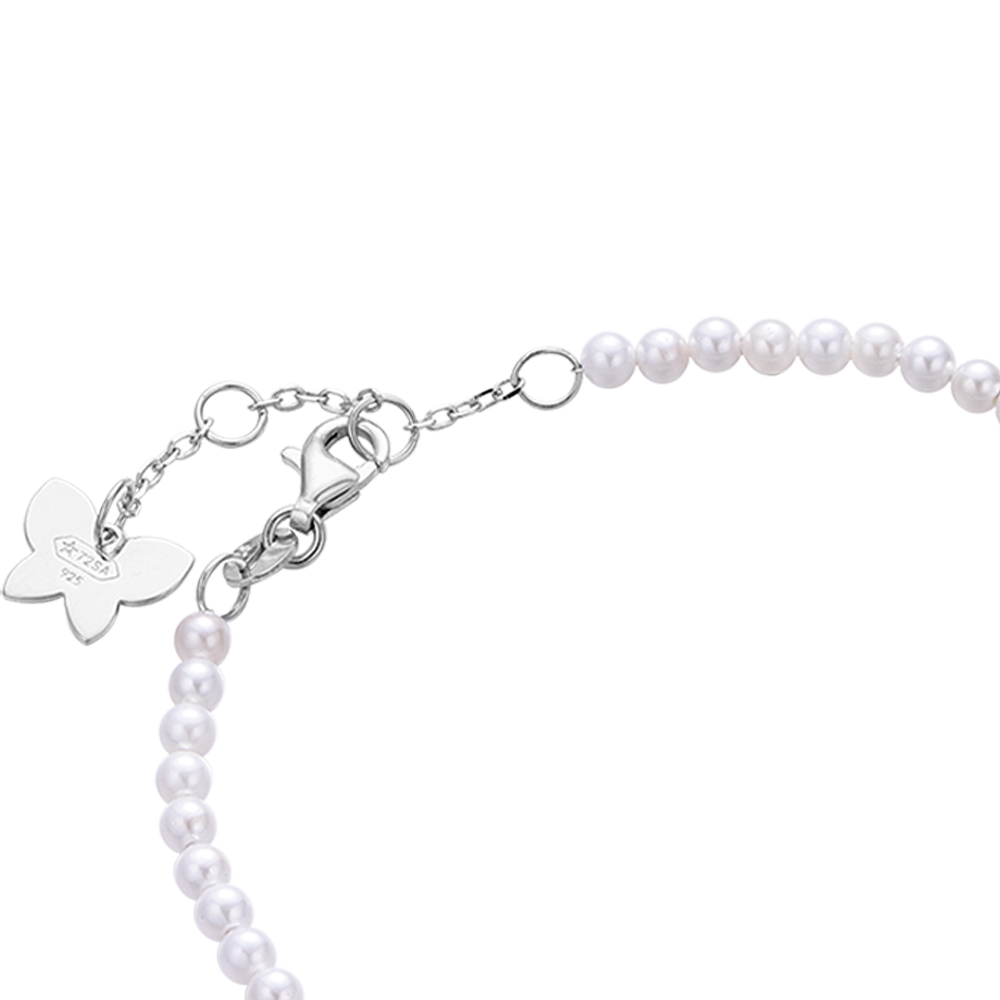 BRACCIALE IN ARGENTO CON CUORE Melitea