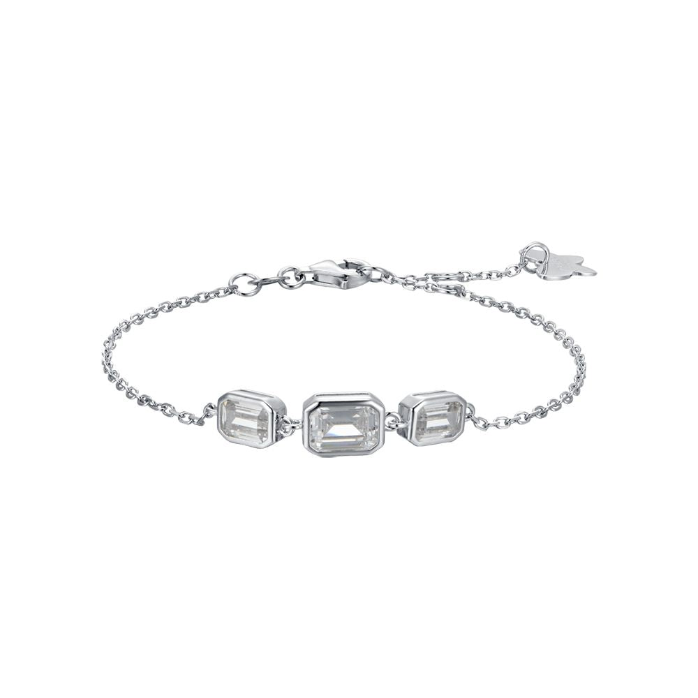 BRACCIALE DONNA IN ARGENTO CON ZIRCONI BIANCHI Melitea