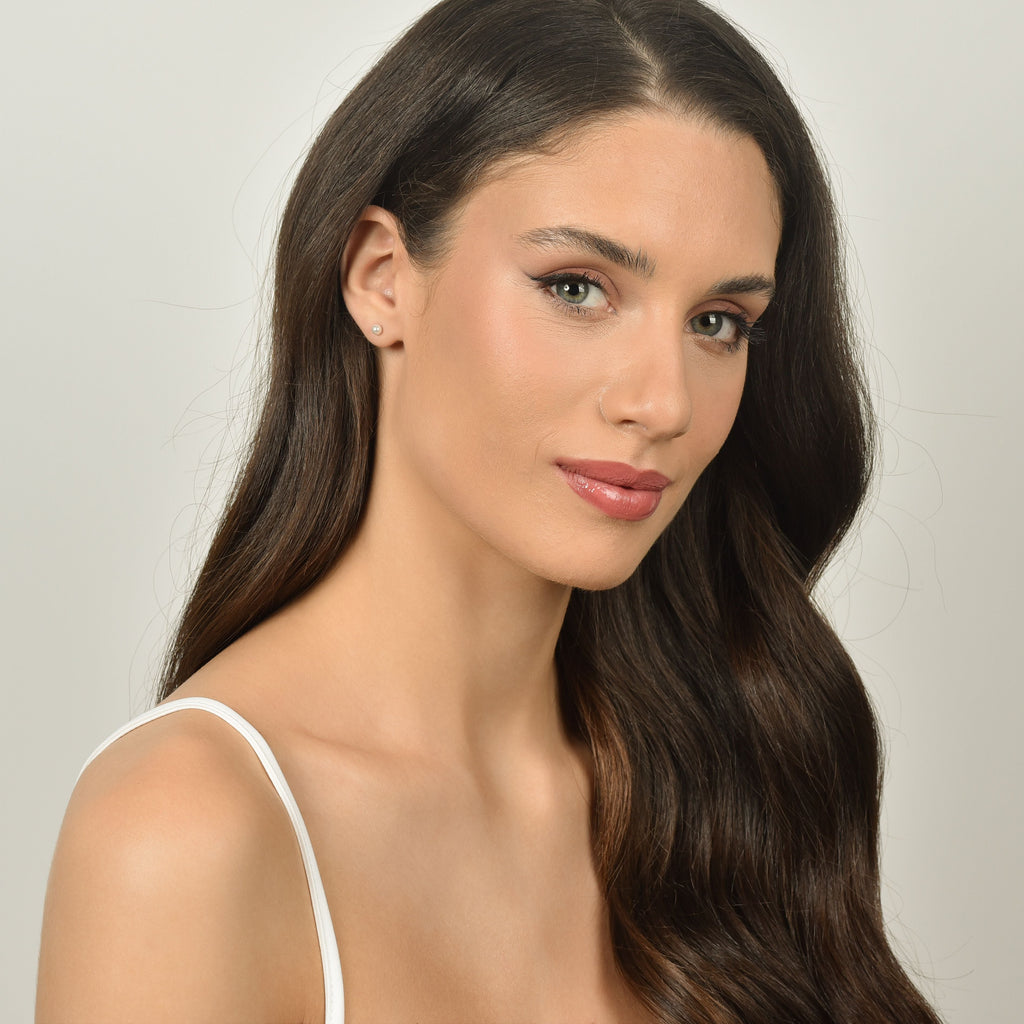 Orecchini in argento con perla Melitea