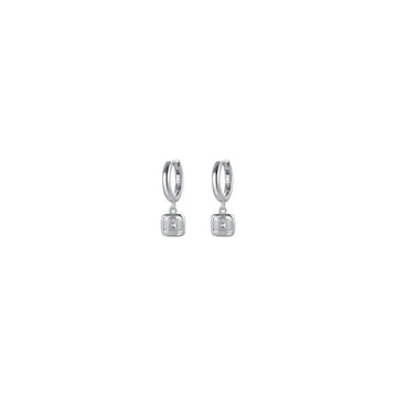 ORECCHINI DONNA IN ARGENTO CON ZIRCONI BIANCHI Melitea