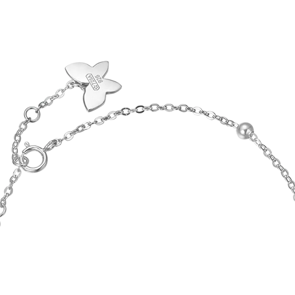 silver bracelet with pendants melitea