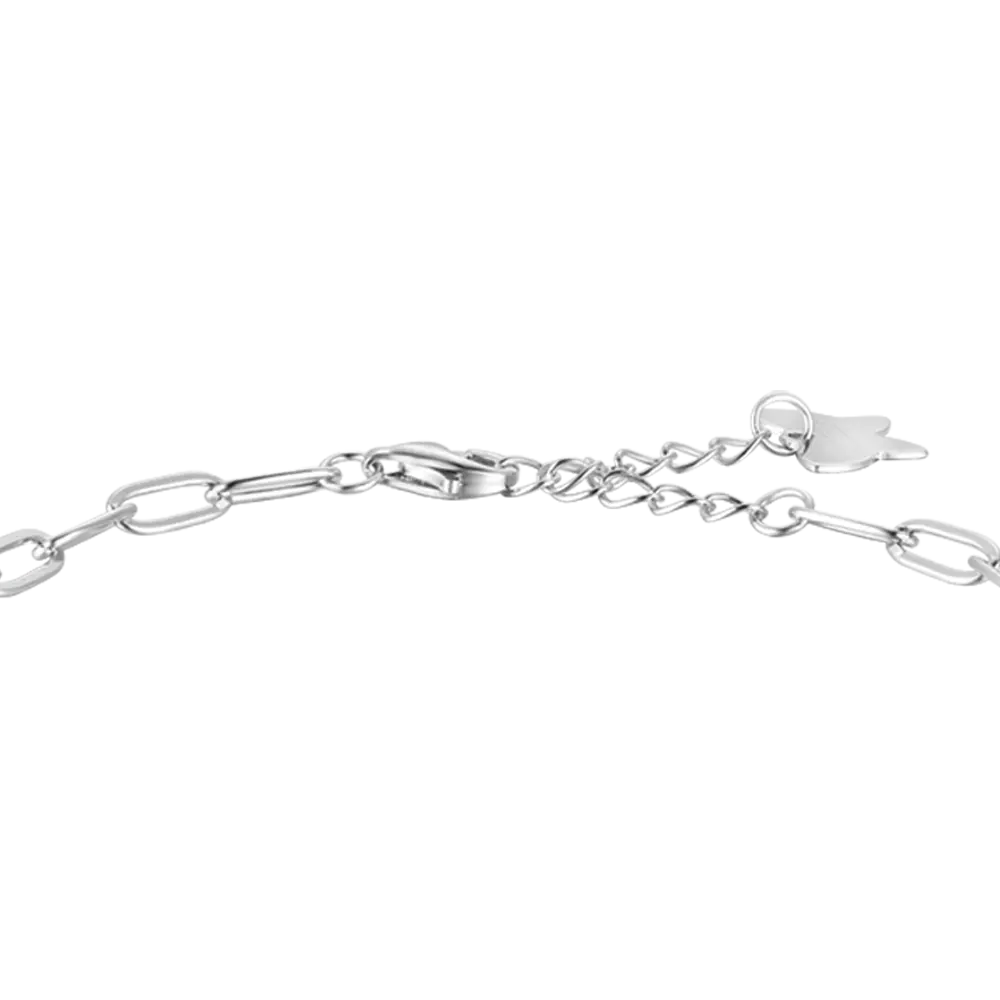 SILVER BRACELET WITH BLUE CORN Melitea
