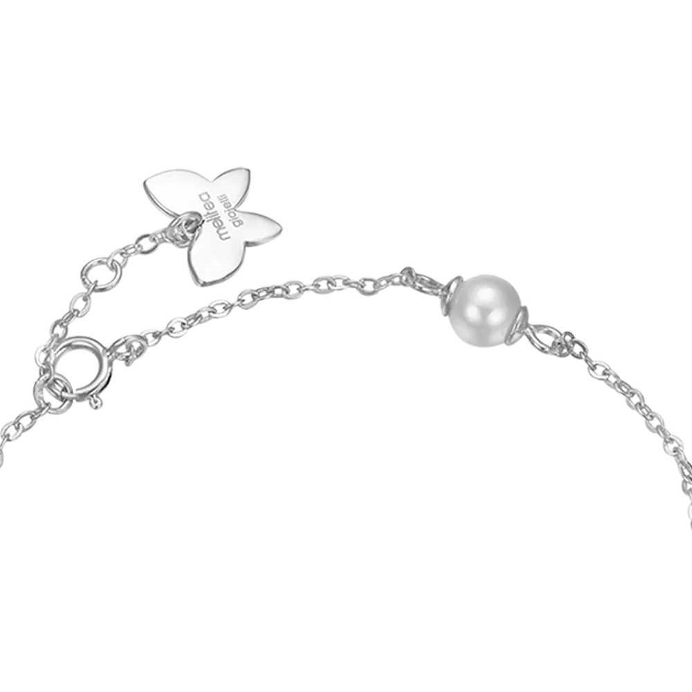 SILVER BRACELET WITH HOMAGE Melitea