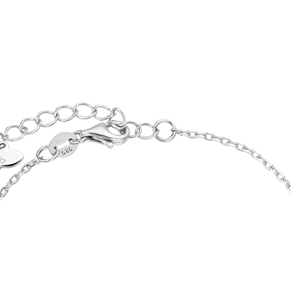 silver bracelet with star melitea